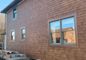 Tando Siding Stacked Stone construction | Berkeley Exteriors